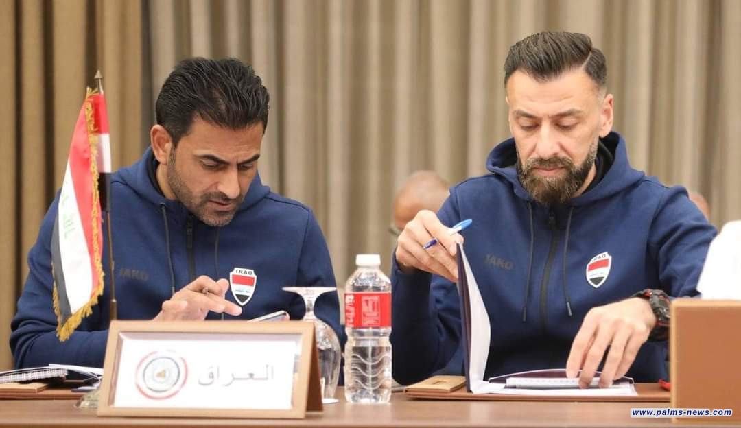 المنتخب العراقي بالطقم الأبيض في مواجهة عمان بافتتاح خليجي 25